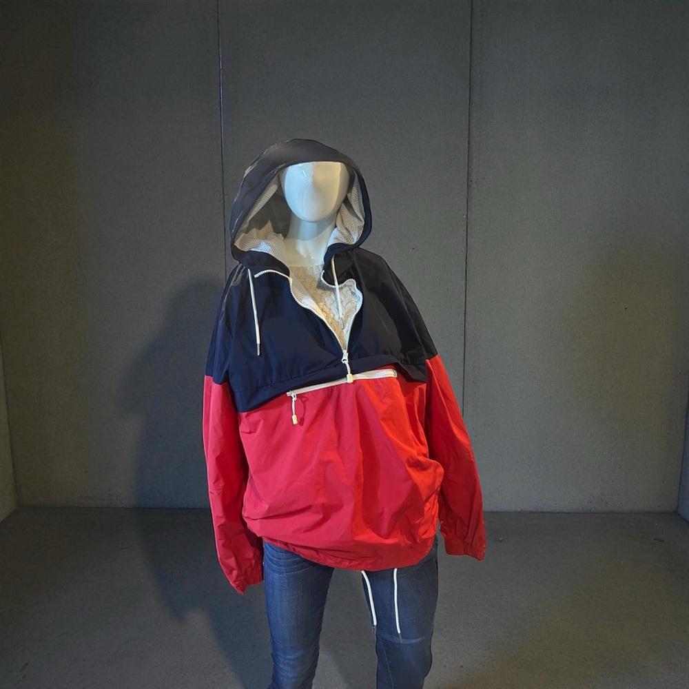 Divided White and Black Mesh Jacket